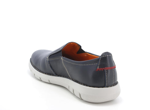 Melluso Uomo Mocassini Pelle U41002B-213771 Blu